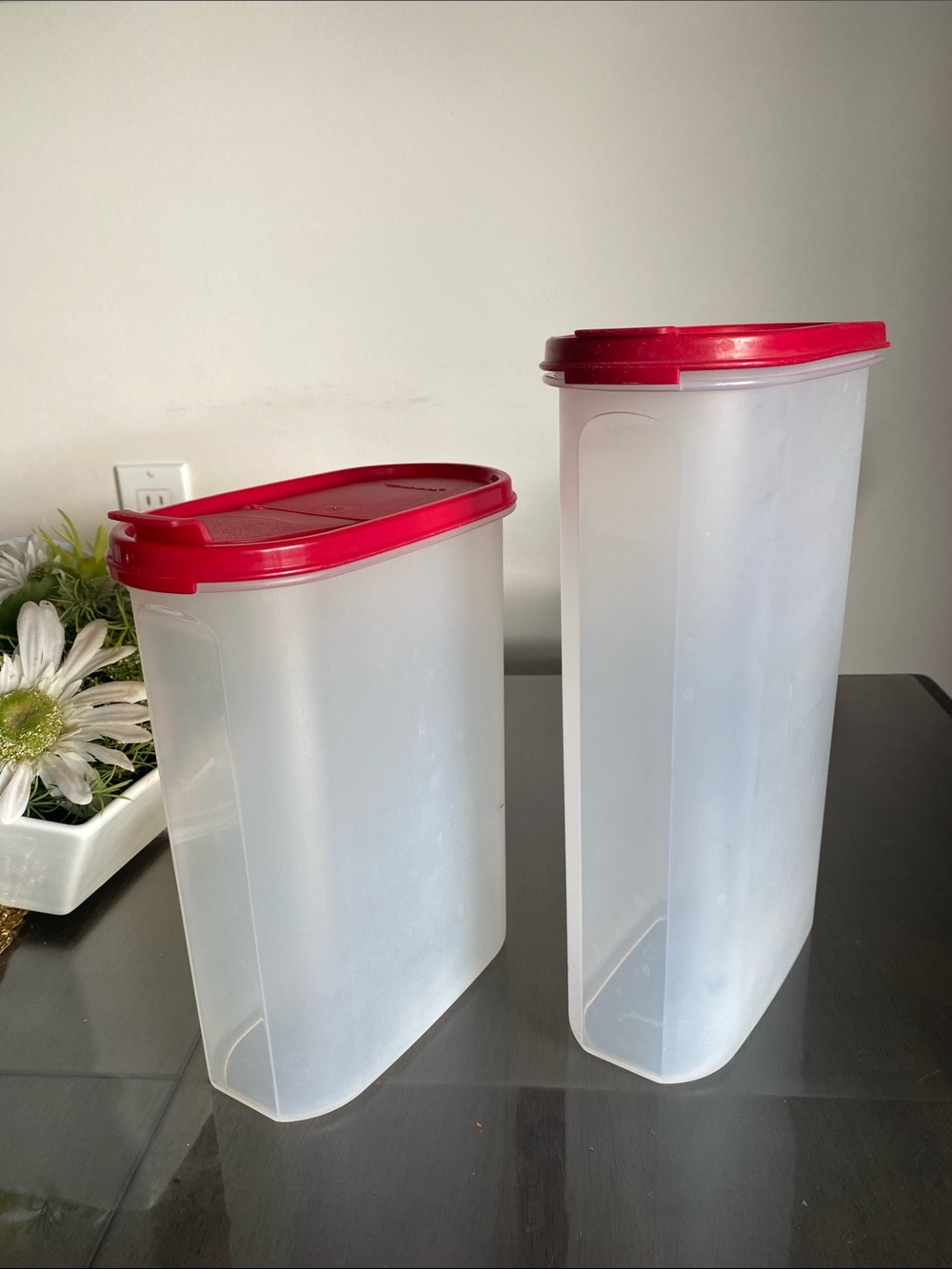 Tupperware Modular Mates Oval Containers dry food storage